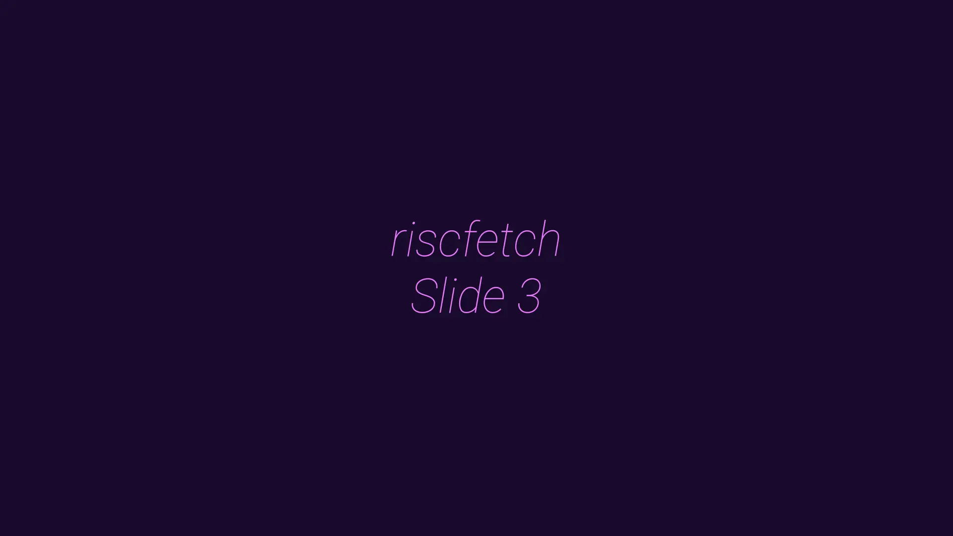riscfetch 4